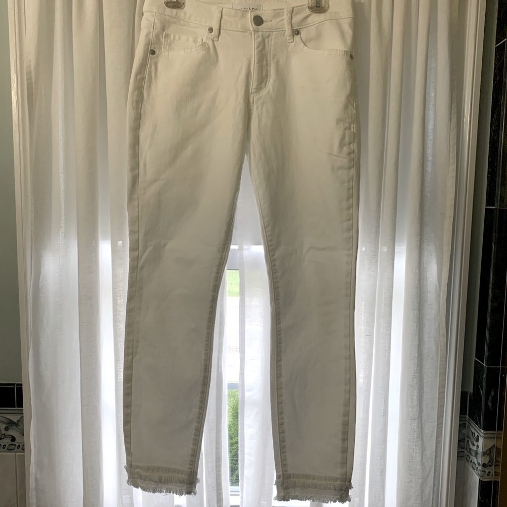 Women’s Loft White Jeans